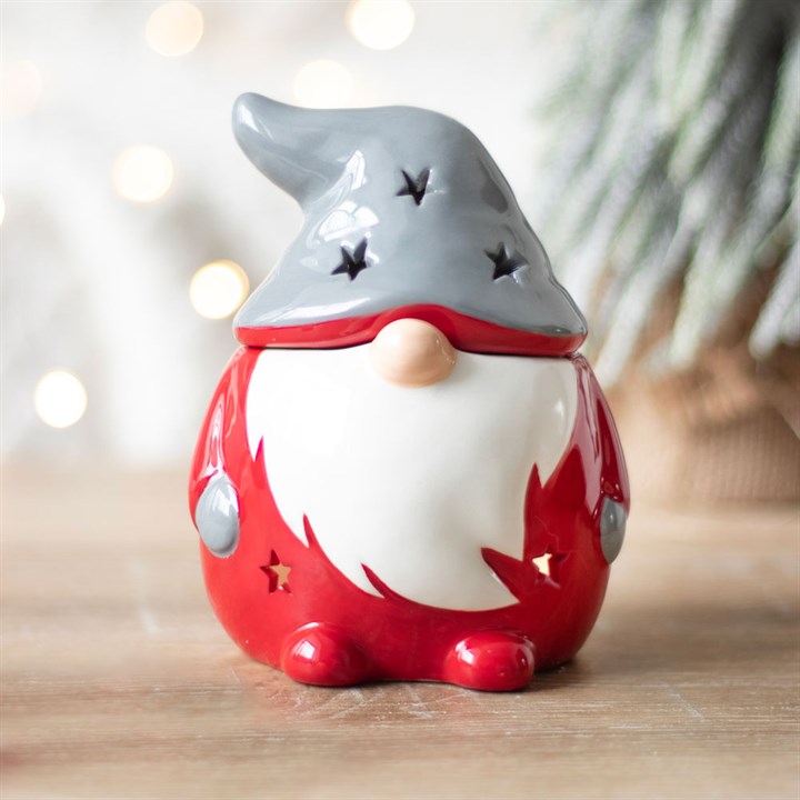 Red and Grey Gonk Oil Burner