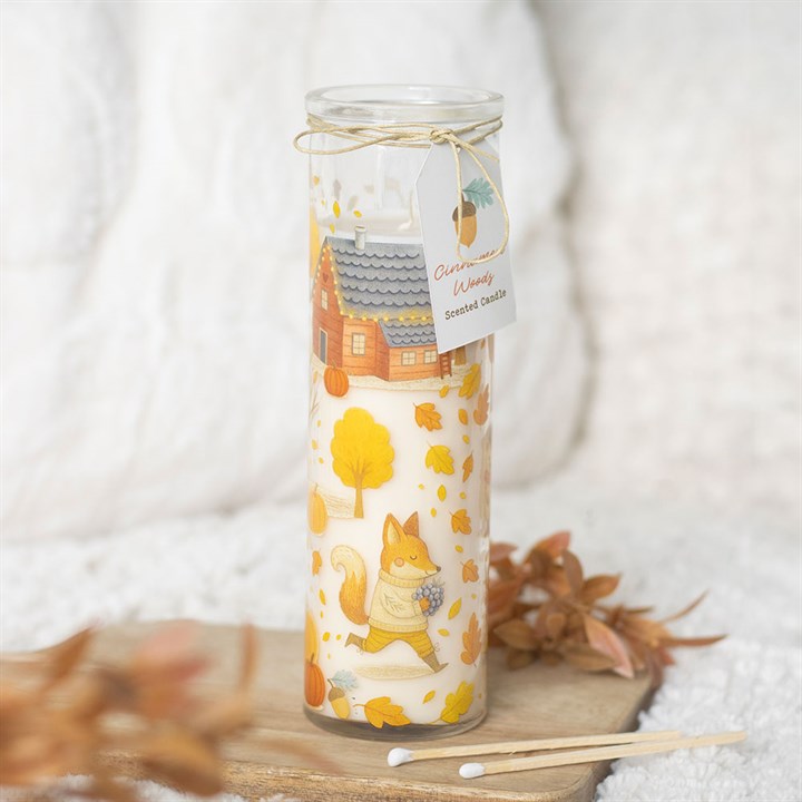 Cinnamon Woods doftljus i tub