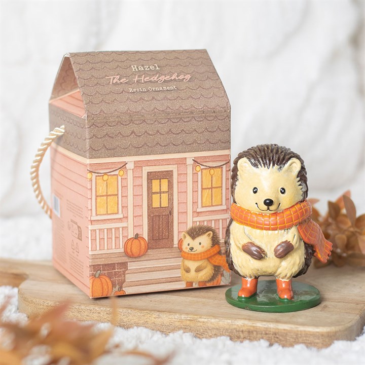 Dekoration med hassel-igelkott