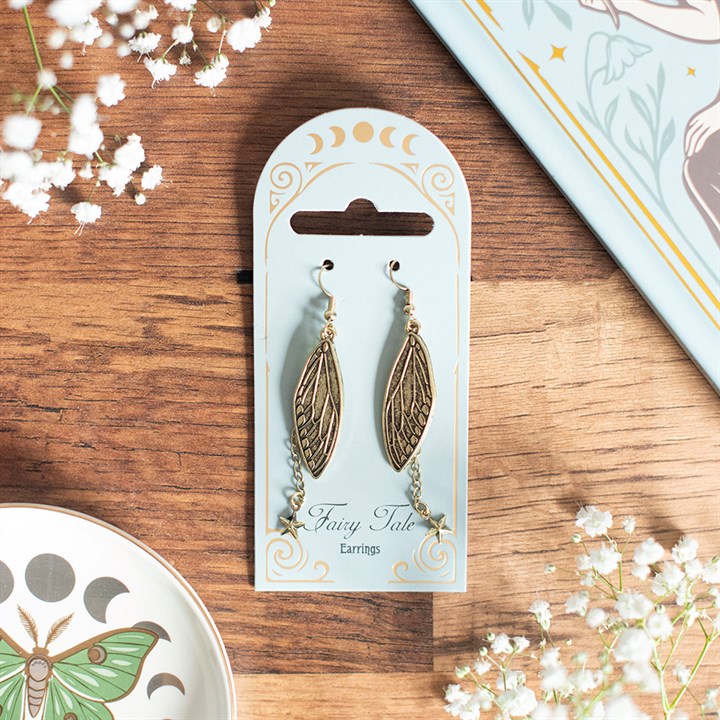 Fairy Tale Fairy Wing Earrings