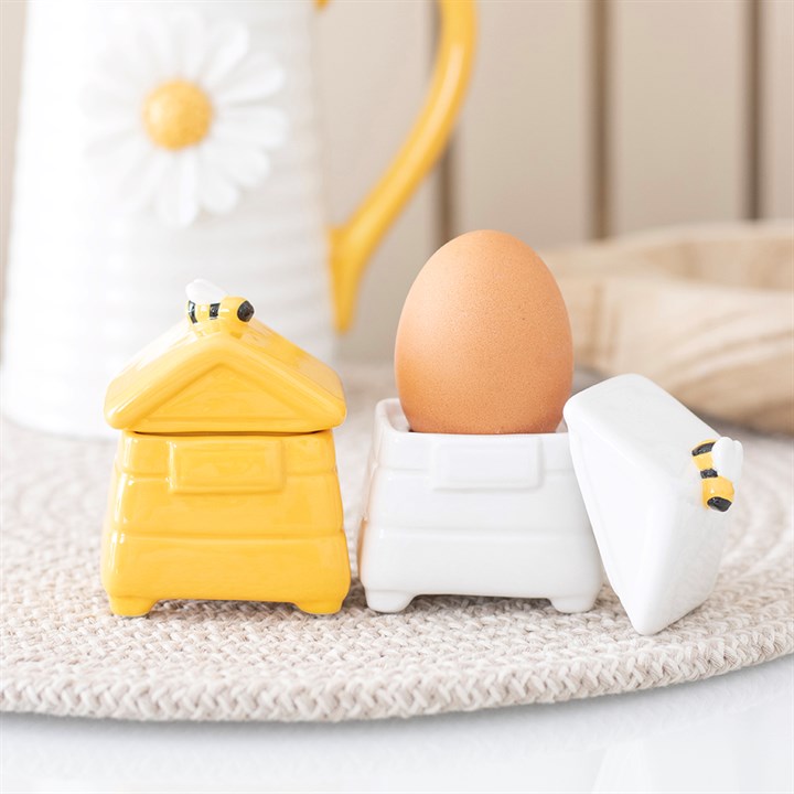 Set of 2 Beehive Egg Cups