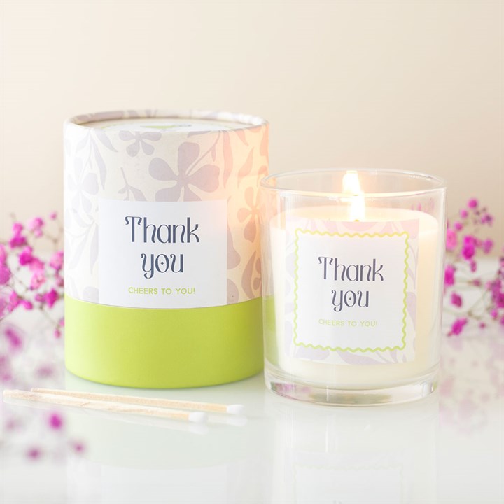 „Thank You“ Spicy Margarita-Kerze