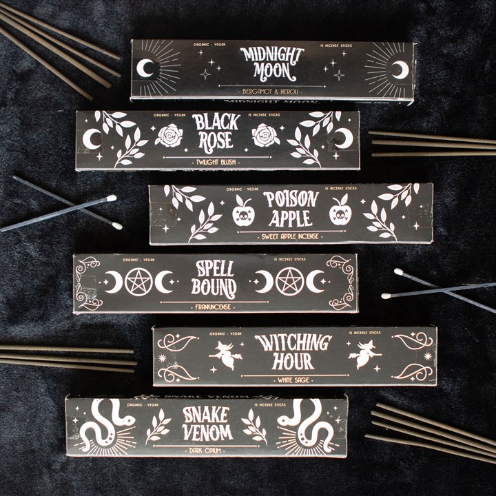 Conjunto de 6 paus de incenso Midnight Ritual