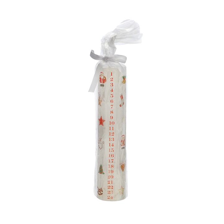 25cm Christmas Advent Candle