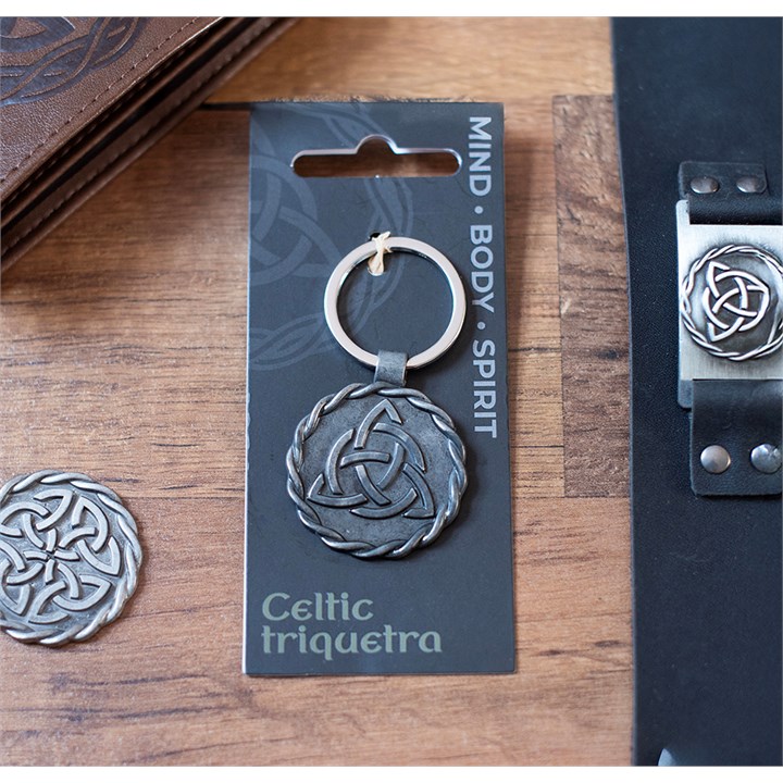 Celtic Triquetra Knot Keyring