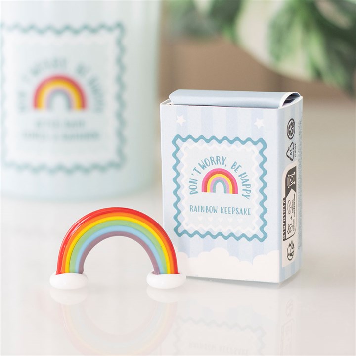 Set med 24 stycken ”Pocket Positivity”-glasföremål i display