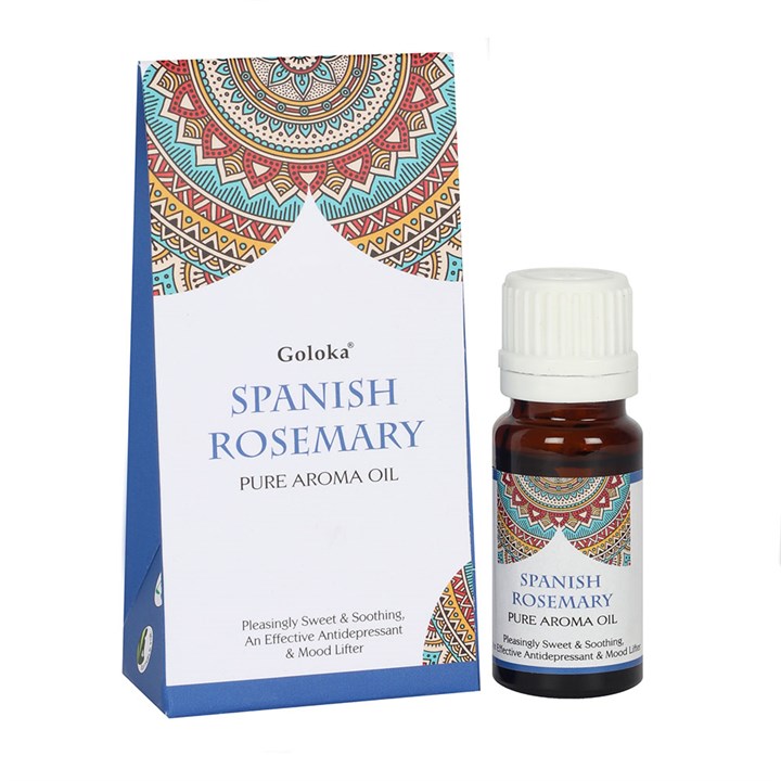 Set of 12 Goloka Spanish Rosemary Fragrance Oils