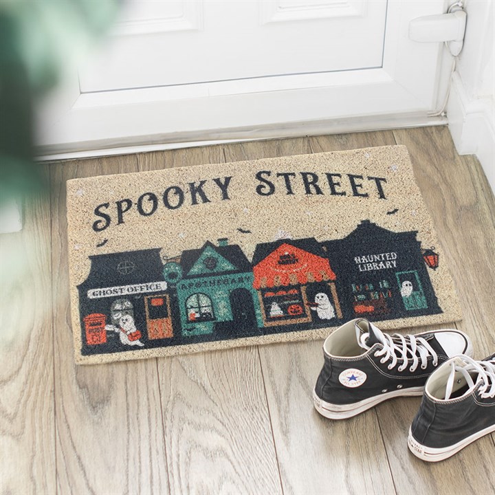 Tapete de entrada «Natural Spooky Street»
