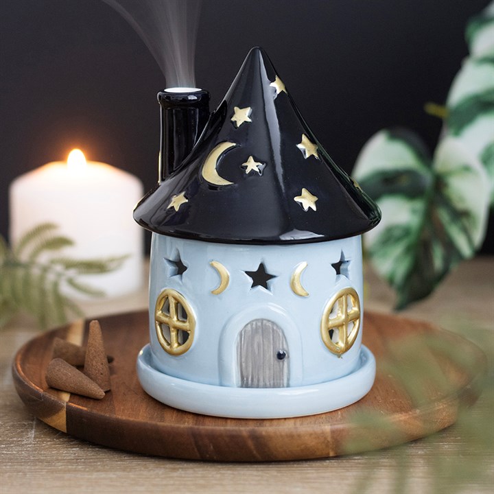 Portaincienso en forma de cono «Celestial Cottage»
