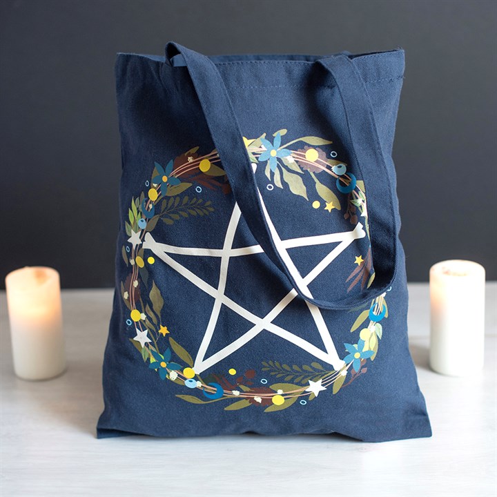 Bolso tipo tote con diseño de corona de solsticio