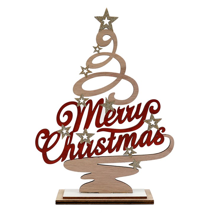 22cm Merry Christmas Tree Decoration