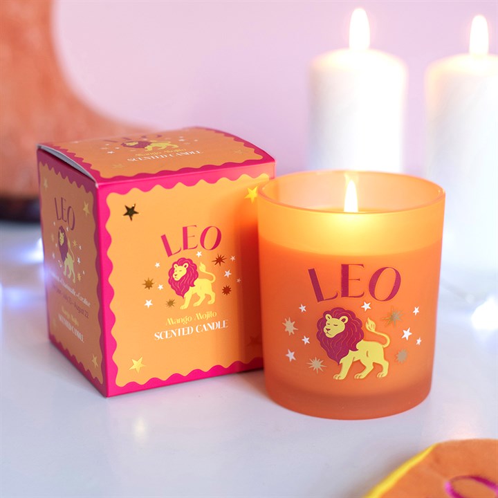 Zodiac Zest Leo Mango Mojito Candle