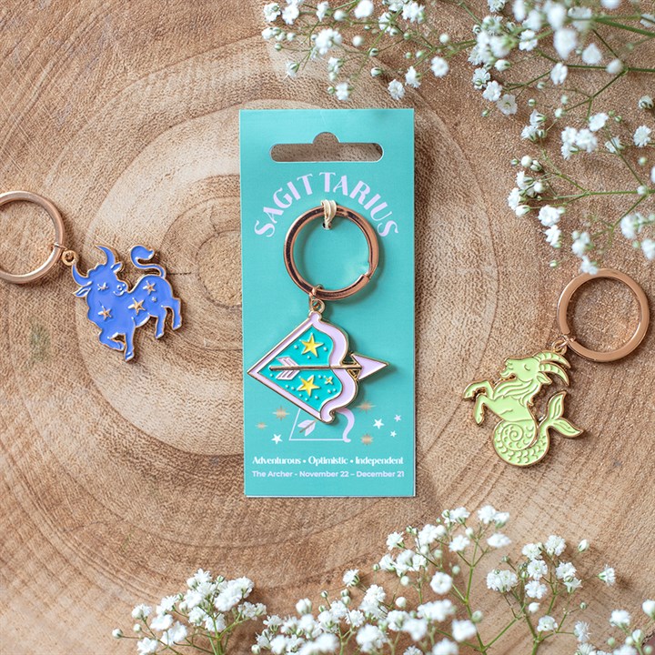 Zodiac Zest Sagittarius Keyring