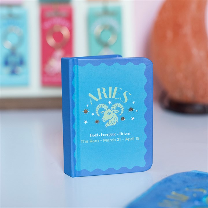 Zodiac Zest Aries Mini Notebook