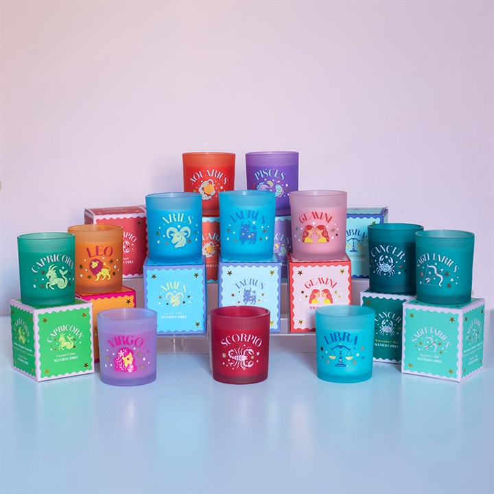 Top Up Set of 12 Zodiac Zest Candles