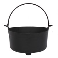 Witches Black Plastic Cauldron