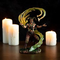 Estatueta do Mago Elemental da Terra, de Anne Stokes
