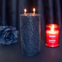 The Bloodline Debossed Bleeding Pillar Candle
