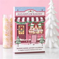 12 päivän Sugarplum Bakery -aiheinen joulukalenteri