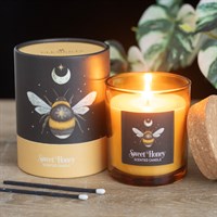 Forest Bee Sweet Honey Fragranced Glass Candle