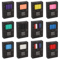 Set of 72 Mixed Black Magic Spell Candles