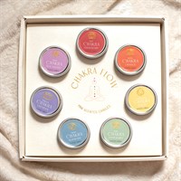 Lote de 7 mini velas perfumadas «Chakra Flow»