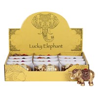 Gold Lucky Elephant Ornament