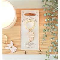 Angel Wing Keyring