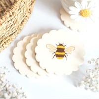 Honey Bee Coaster Set