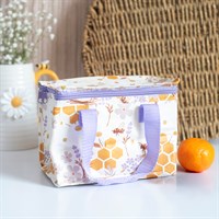 Honey Bee Print Lunch Bag