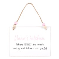 Nana's Kitchen Hanging Sign