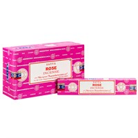 12 Packs of Rose Incense Sticks by Satya