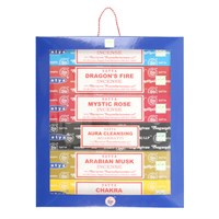 6 Packs of Assorted Fragrance Incense Sticks by Satya