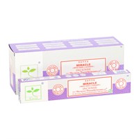 6 Packs of Miracle Earth Incense by Satya