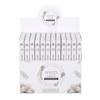 Green Tree White Sage Smudge Bricks with Holder