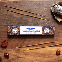 12 opakowań kadzidełek „Confidence Spell” marki Satya