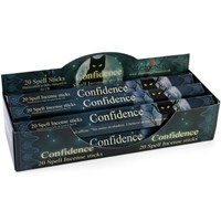6 Packs of Confidence Spell Incense Sticks by Lisa Parker