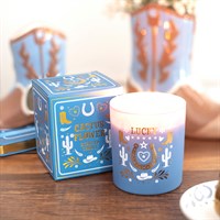 Candela al profumo di fiori di cactus "Western Lucky Charm"