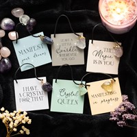 Set of 12 Modern Magic Hanging Signs