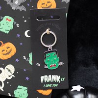 Monster Frank Enamel Keyring