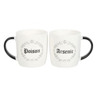 Poison and Arsenic Couples Mug Set