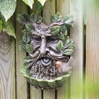Green Man – fågelbad för väggmontering
