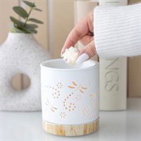 Dragonfly Matte Ceramic Oil Burner