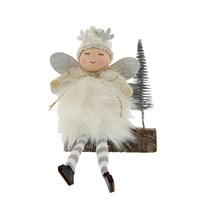 13cm White Fairy Ornament