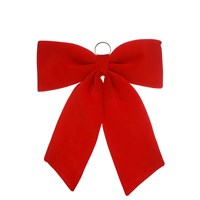 60cm Red Velvet Fabric Bow