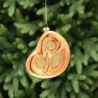 Pretzel Glass Hanging Decoration
