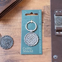 Celtic Shield Knot Keyring
