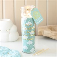 Cloud Print Lavender & Chamomile Tube Candle
