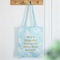 Cloud Print Tote Bag