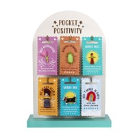 Set of 24 Pocket Positivity Charms on Display